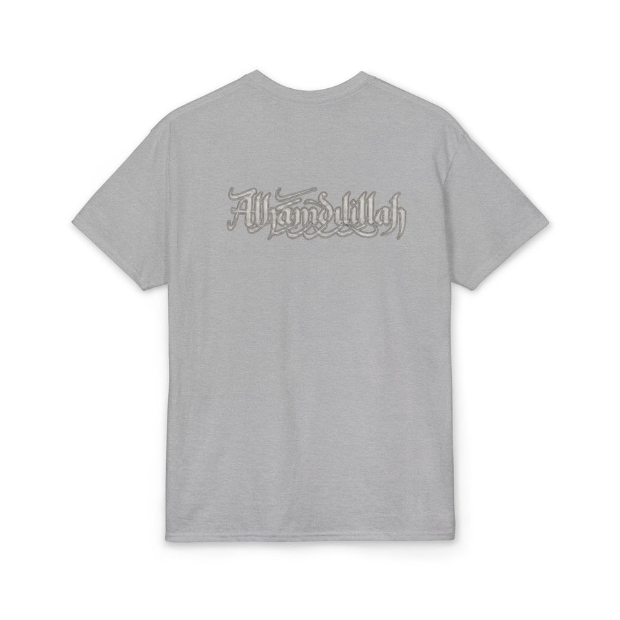 Street Gothic Logo T-Shirt — 'Doomsday' Black Script Back Print