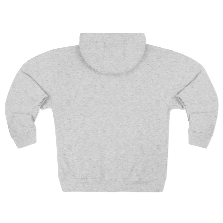 Zip Hoodie — ‘Alhamdulillah’ Script Zip-Up Hoodie (Minimal Islamic Gratitude Design)