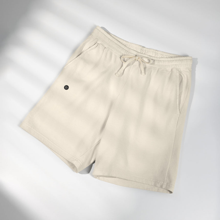 Lightweight Fleece Sweat Shorts — Garment-Dyed Casual Lounge Shorts