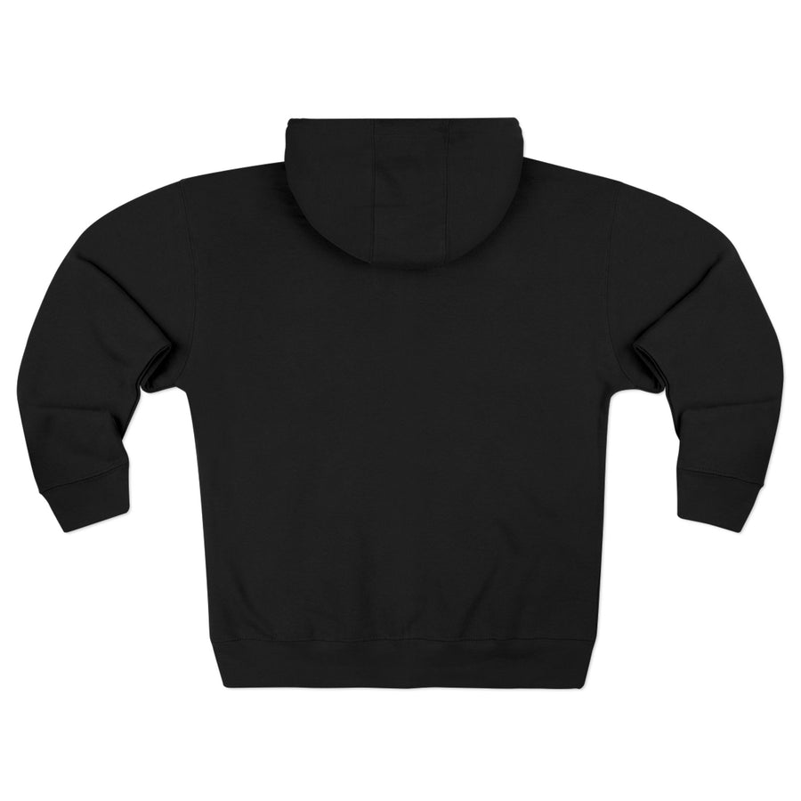 Zip Hoodie — ‘Alhamdulillah’ Script Zip-Up Hoodie (Minimal Islamic Gratitude Design)