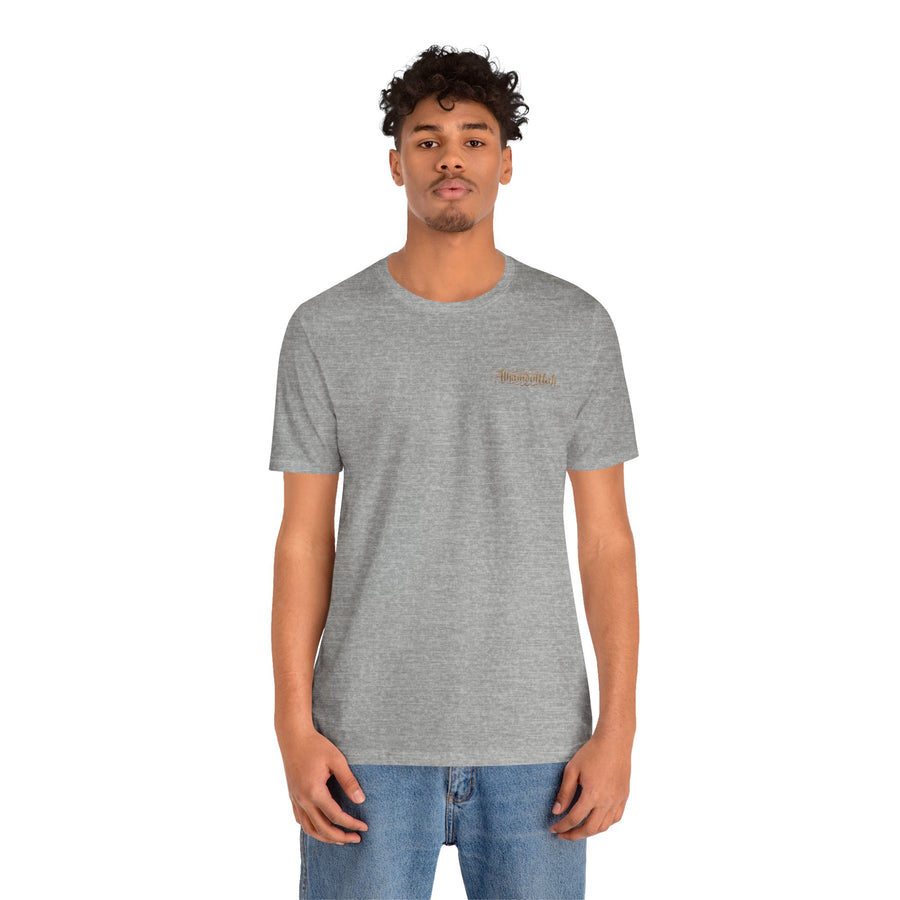 Alhamdulillah Calligraphy Tee | Islamic Script Prayer T-Shirt